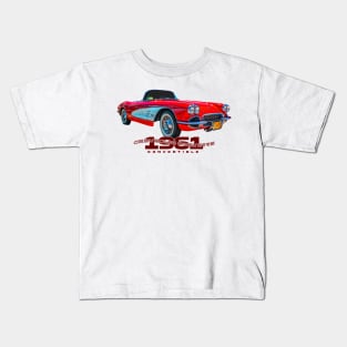 1961 Chevrolet Corvette Convertible Kids T-Shirt